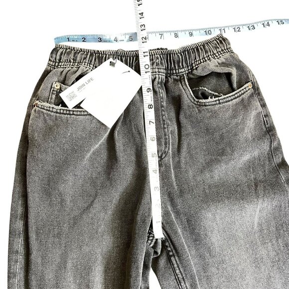 NEW Zara Loose Fit Denim Kids Size 13-14 in Black - Picture 3 of 10